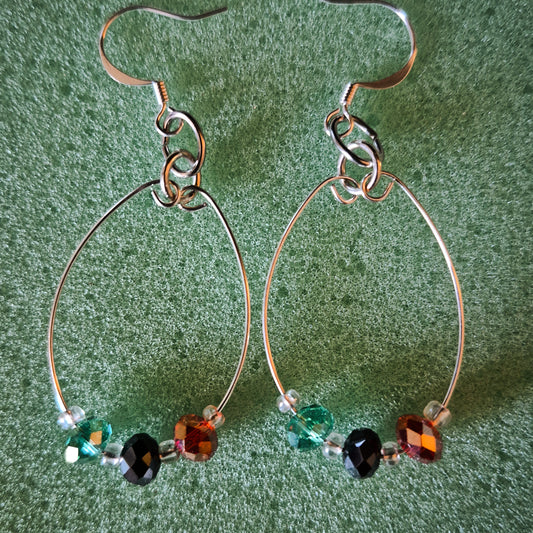 Heritage Glow Hoop Earrings