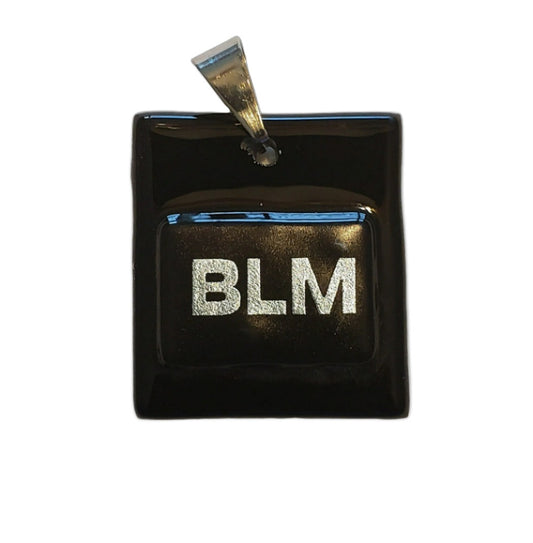 Black Lives Matter Black Pendant