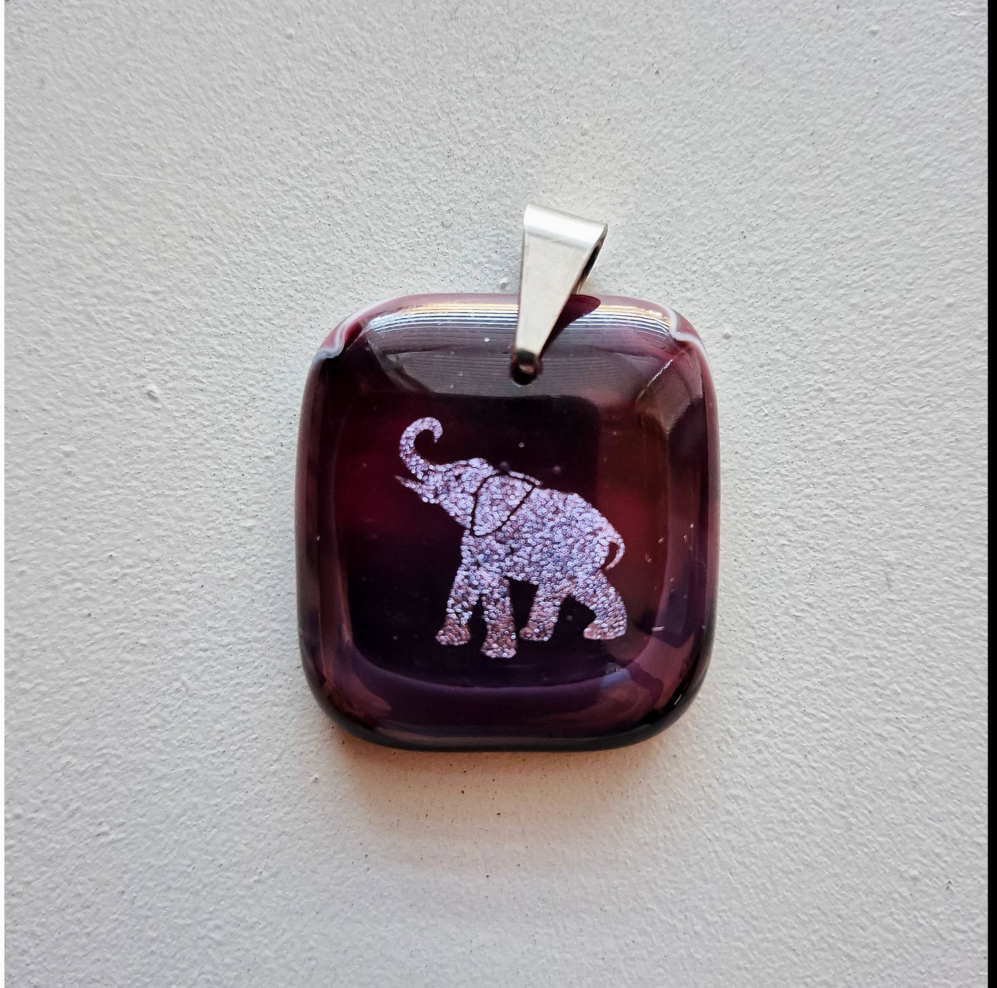 Triumphant elephant