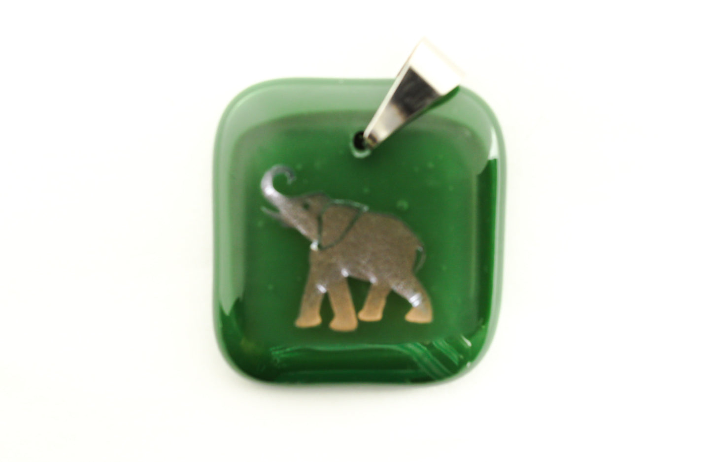 Triumphant elephant