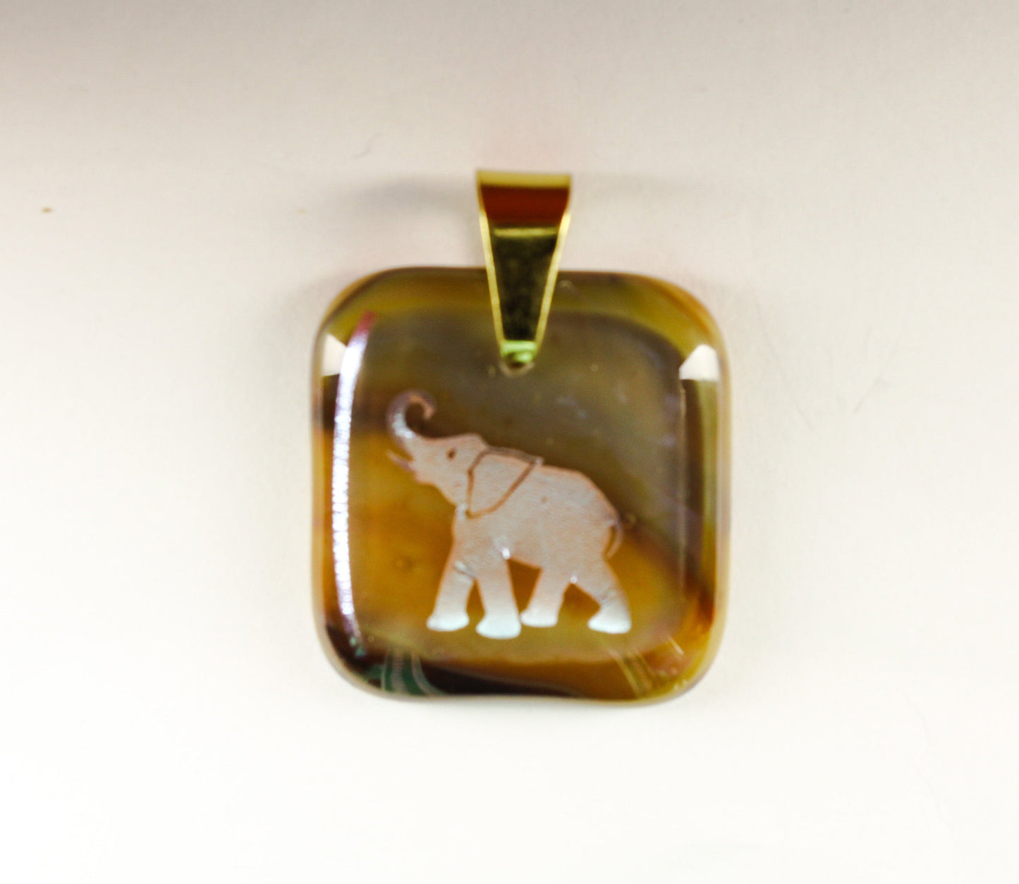 Triumphant elephant