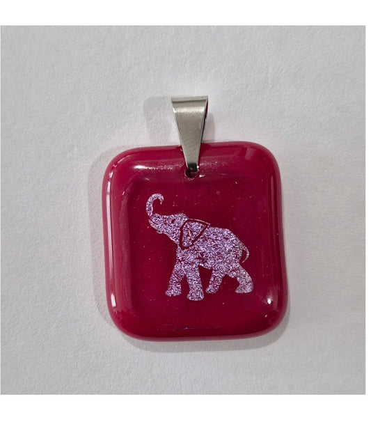 Triumphant elephant